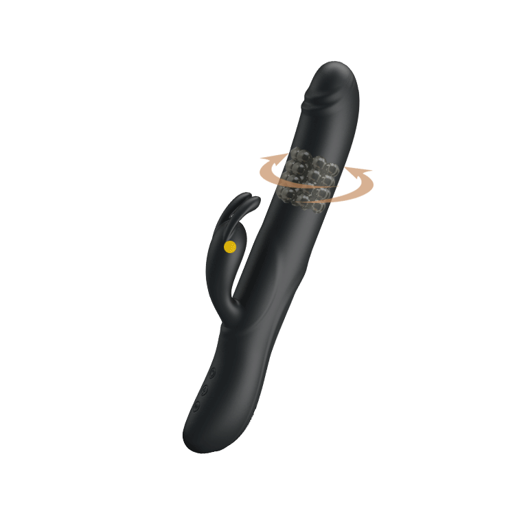 Pretty Love Colin: Black Silicone Pleasure