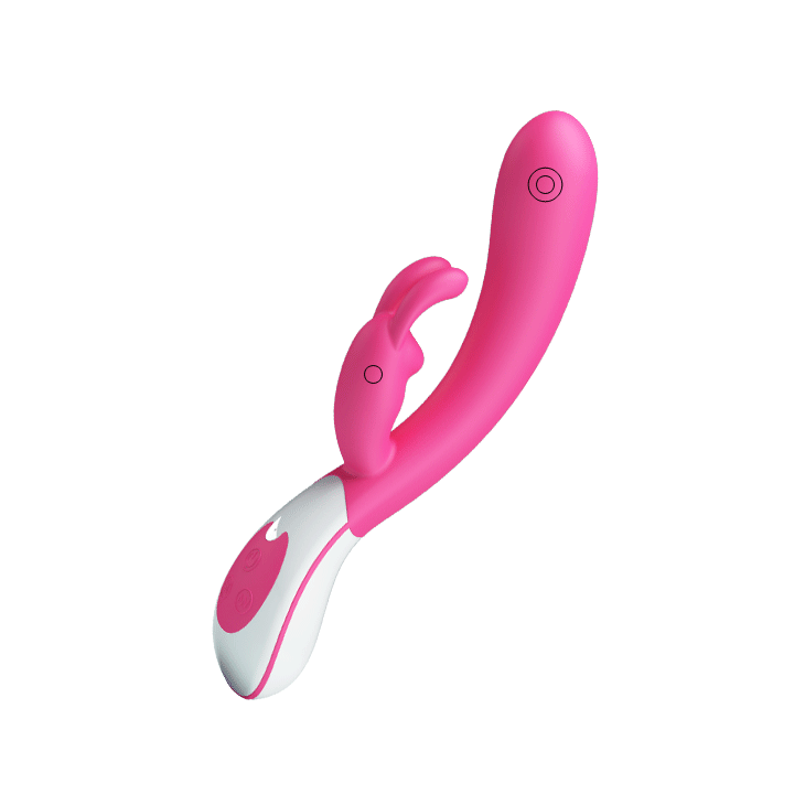 Voice Controlled Purple Silicone Vibrator