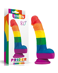 Lovetoy 8'' Prider Dildo 