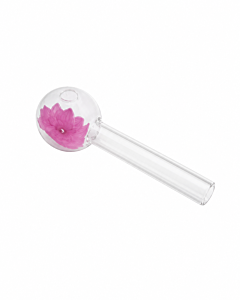 Glass Oil Pipe 10 cm For Smoking