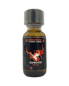 Poppers Dominator Strong Black 25ml Amyl Propyl