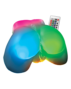 Pipedream After Dark Series Go-Go Booty LED Mega Masturbator (Frosted)