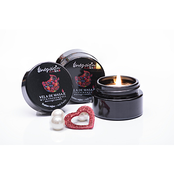 Massage Candle With Pheromones Red Fruits 20 Ml
