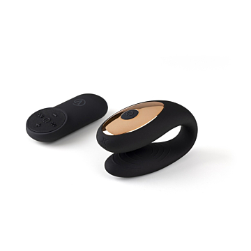 VIRGITE G-SPOT & CLITORIAL VIBRATOR E12 BLACK EDITION