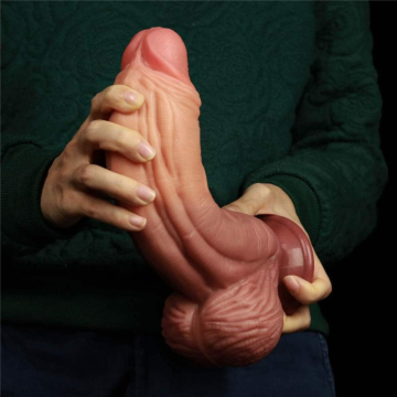 Ultimate Pleasure: Lovetoy Dual-Layered Silicone Cock