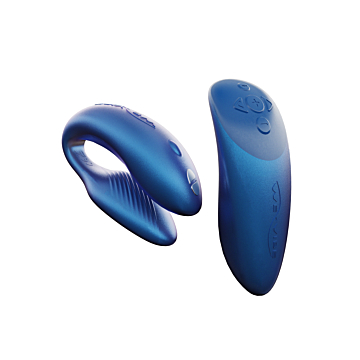 We-Vibe Chorus - Blue Silicone Couple Vibrator