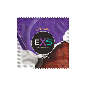 EXS Hot Chocolate Condom - Transparent