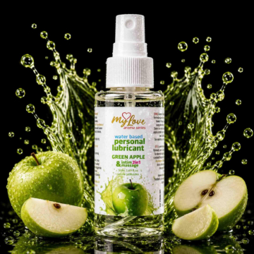 MyLove Aroma Series Intim&Massage 2in1 Πράσινο Μήλο 50ml