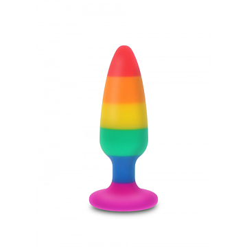 Toy Joy Hunk Plug Large - Multi Color Silicone