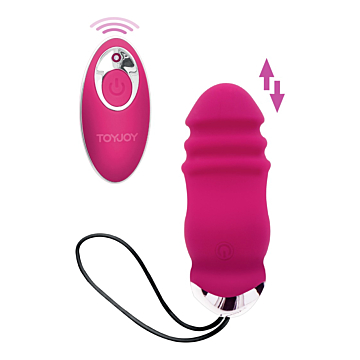 Toy Joy Vibrating Vaginal Egg - Fuchsia