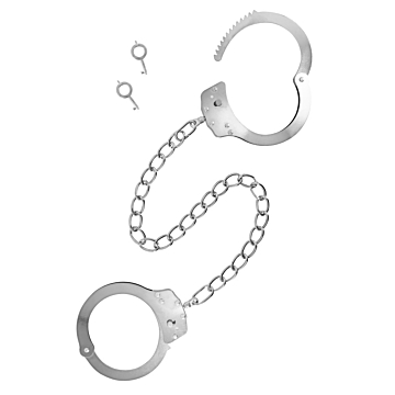 Metal ankle cuffs