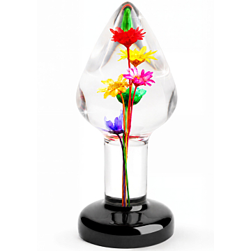 ToyJoy Everlasting Bloom Anal Plug Medium - Clear