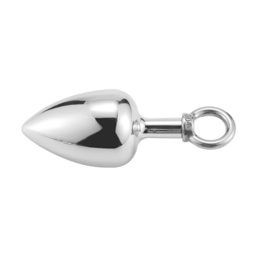 Pull Ring Metal Butt Plug L