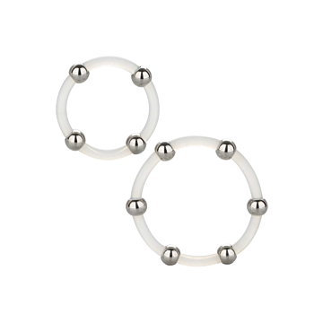 CalExotics Steel Beaded Cock Ring Set