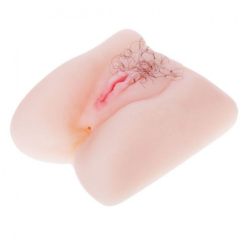 Baile Anthea Realistic Vibrating Vagina & Ass - Skin