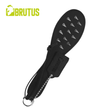 Hell's Spiked Paddle BDSM spanking paddle - Brutus Leather
