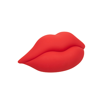 CalExotics Fuchsia Silicone Lips Vibe