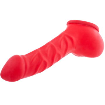 Kinksters Red Latex Penis Sleeve