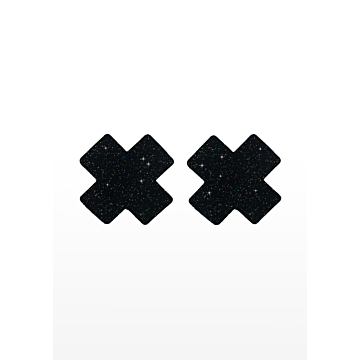 Black Nipple X Covers by Taboom