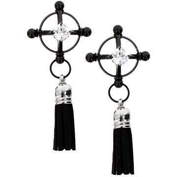 Taboom Tassel Tease Clamps - Black