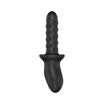 Nexus – Ascend Thrusting & Rotating Massager – Black