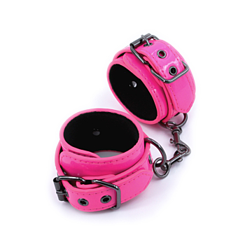 NS NOVELTIES Electra Pink Wrist Cuffs
