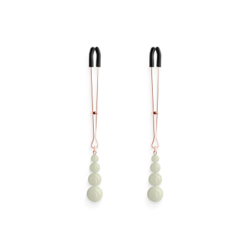 NS Novelties Bound Nipple Clamps G2 - Gold