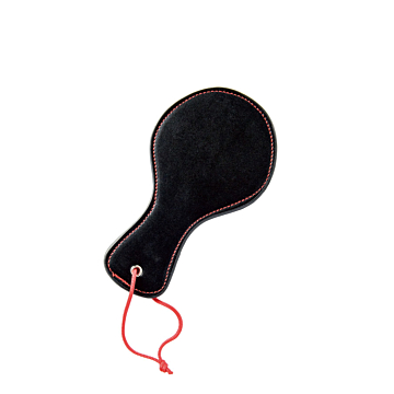 BDSM round paddle leather look 17cm