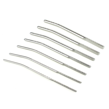Deluxe Flat Ended Sound Kit Urethral Dilator Stainless Steel