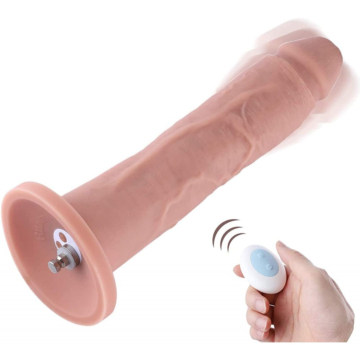 Thrusting Vibrator Hismith with Remote Control 26 cm