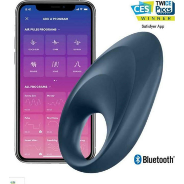 Satisfyer Mighty One Blue Vibrating Ring