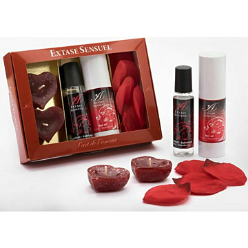 EXTASE SENSUEL - COFFRET TENTATION ROUGE
