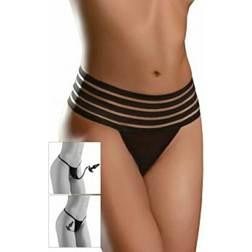 Pipedream Crotchless Love Garter - Black