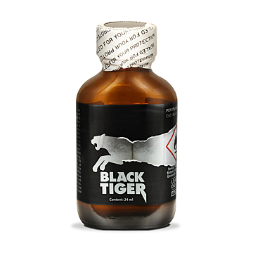 Black Tiger Popper - Silver