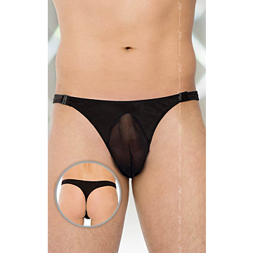 SoftLine Men's Thong 4502 Black