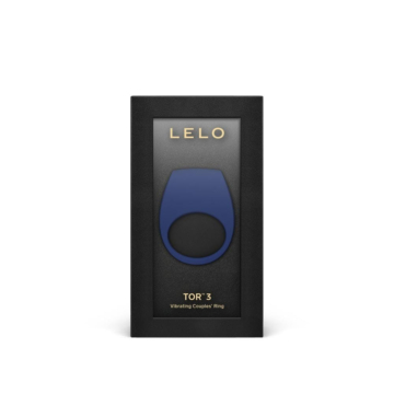 Δαχτυλίδι Πέους με Δόνηση - Lelo TOR 3 Base Blue