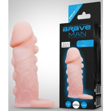 Baile Brave Man Penis Sleeve - Flesh