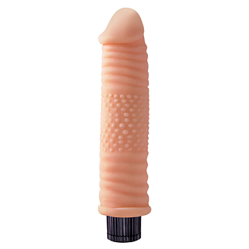 Real Touch 7.5" Vibrating Cock