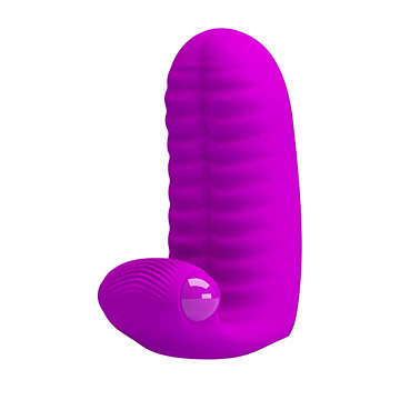 Pretty Love Abbott Finger Vibrator - Purple