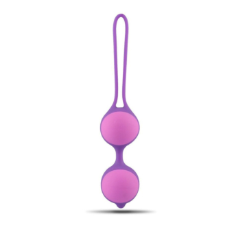 Vaginal balls Bi-Balls Double Purple