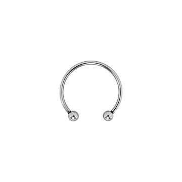 Torc open metal glans ring 4cm