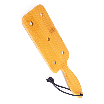 Wide bamboo BDSM paddle 27cm