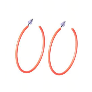Vibrant Orange Earring