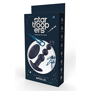 STARTROOPERS APOLLO REMOTE VIBRATING ANAL BEAD