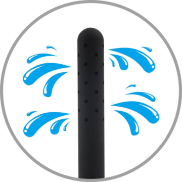 360° Water Flow Enema - Black Mont
