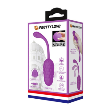 Δονητής Αυγό 12 Ταχυτήτων - Pretty Love Marina Purple