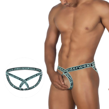 Sexy Underwear Men Jockstrap Blue