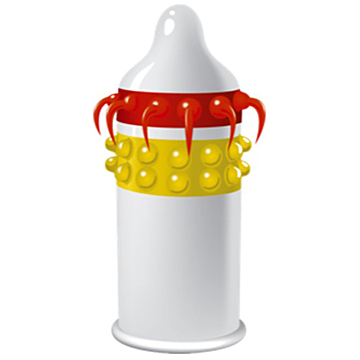 Egzo Lucky Dude Condom - 24 Pack