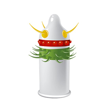 Egzo Jolly Roger Condom - Stimulating (24)