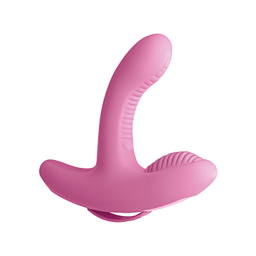 3SOME ROCK N GRIND SILICONE G-SPOT VIBRATOR PINK